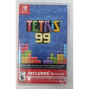 Tetris 99 (2019) Nintendo Switch Physical Game Puzzle Battle Royale